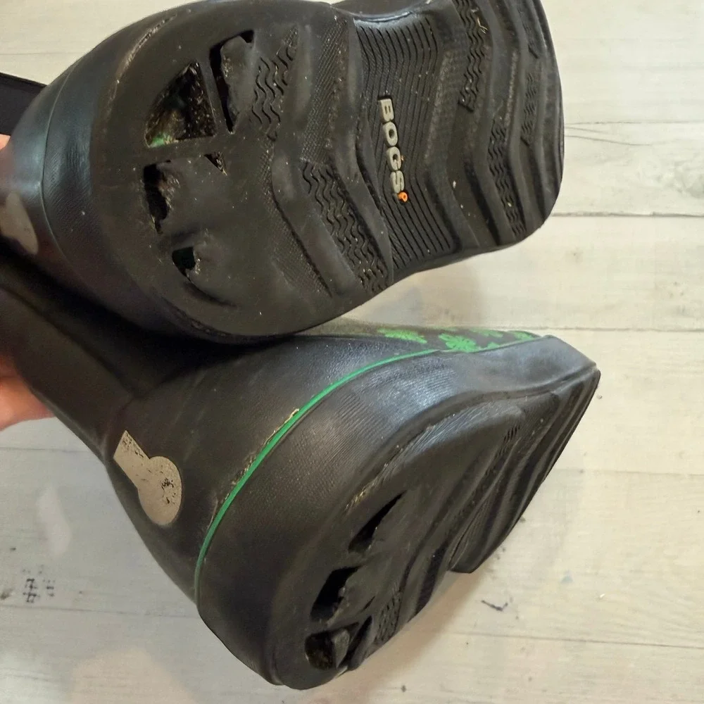 BOGS‎ kids shamrock 4H snow boots youth size 2